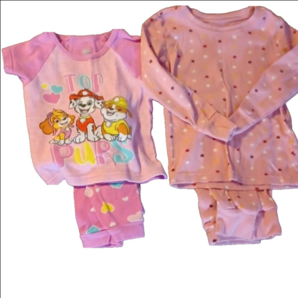 OLD NAVY, AND NICKELODEON PAJAMA BUNDLE, SIZE 3T. - Picture 1 of 9